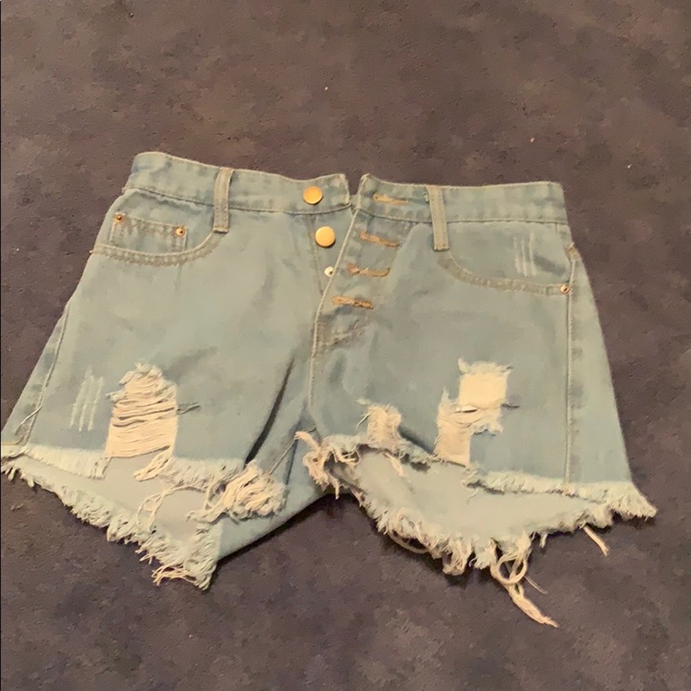 Jean shorts